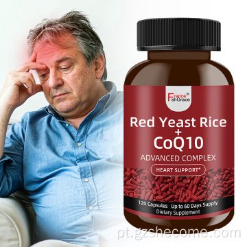 Suplemento Shecome Red Yeast Rice CoQ10 para adultos